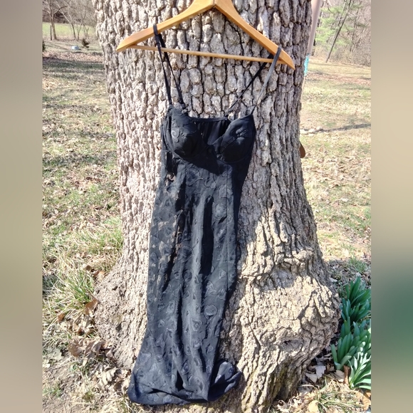 Victoria's Secret Other - Victoria's Secret Sheer Applique Gown in size S